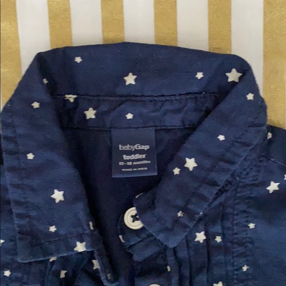 BABY GAP STAR DRESS - Picture 2 of 4